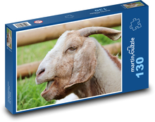Koza domácí Puzzle 130 dílků - 28,7 x 20 cm