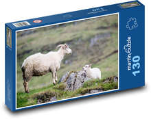Schaf Puzzle 130 Teile - 28,7x20 cm