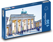 Brama Brandenburska - Niemcy Puzzle 130 elementów - 28,7x20 cm