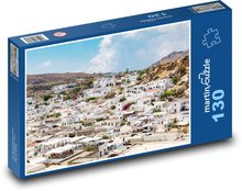 Lindos - Grécko Puzzle 130 dielikov - 28,7 x 20 cm 