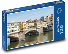 Ponte Vecchio - Most Puzzle 130 elementów - 28,7x20 cm