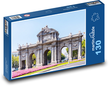 Madrid Spain Puzzle 130 Teile - 28,7x20 cm