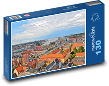 Kodaň - Dánsko Puzzle 130 dílků - 28,7 x 20 cm