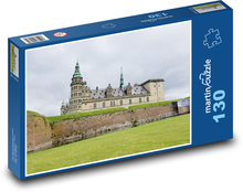 Dánsko - hrad Puzzle 130 dielikov - 28,7 x 20 cm