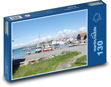 Fishing vessels Puzzle 130 pieces - 28.7 x 20 cm