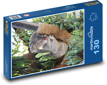 Spící koala Puzzle 130 dílků - 28,7 x 20 cm