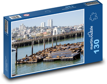 San Francisco - Kalifornia Puzzle 130 elementów - 28,7x20 cm