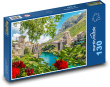 Bosna - Mostar Puzzle 130 - 28,7x20 cm