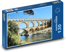 Pont du Gard - Frankreich Puzzle 130 Teile - 28,7x20 cm