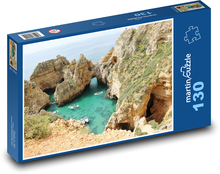 Portugalsko - Algarve, Ponta da Piedade Puzzle 130 dielikov - 28,7 x 20 cm