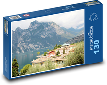 Włochy - Torbole Puzzle 130 elementów - 28,7x20 cm