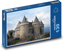 Chateau - Francja Puzzle 130 elementów - 28,7x20 cm