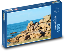 Rocky coastline Puzzle 130 pieces - 28.7 x 20 cm