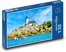 Francúzsko - Bretónsko Puzzle 130 dielikov - 28,7 x 20 cm 