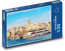 Wieża Galata, Turcja Puzzle 130 elementów - 28,7x20 cm