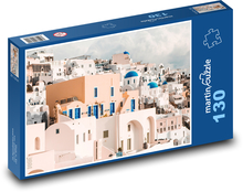 SANTORINI GRIECHENLAND Puzzle 130 Teile - 28,7x20 cm