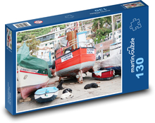 Madeira-Schiffe Puzzle 130 Teile - 28,7x20 cm