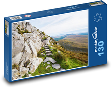 Mountain - Stairs Puzzle 130 pieces - 28.7 x 20 cm 