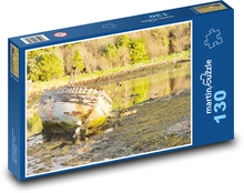 Schiffswrack Puzzle 130 Teile - 28,7x20 cm