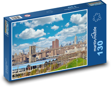 Brooklyn most Puzzle 130 dílků - 28,7 x 20 cm