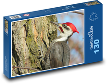 Dzięcioł Puzzle 130 elementów - 28,7x20 cm
