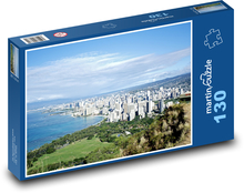 Havaj - Honolulu Puzzle 130 dielikov - 28,7 x 20 cm 