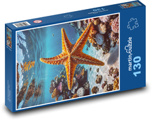 Seestern im Meer Puzzle 130 Teile - 28,7x20 cm