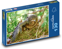 Amselküken Puzzle 130 Teile - 28,7x20 cm