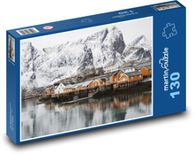 Lofoty - Nórsko Puzzle 130 dielikov - 28,7 x 20 cm 