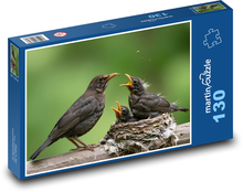 Kos - mláďata Puzzle 130 dílků - 28,7 x 20 cm