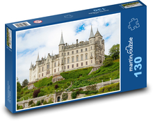 Zamek Dunlobin Puzzle 130 elementów - 28,7x20 cm