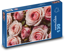 Roses, flowers Puzzle 130 pieces - 28.7 x 20 cm 