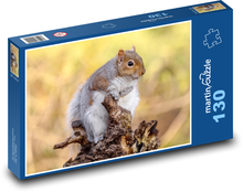Squirrel Puzzle 130 pieces - 28.7 x 20 cm 
