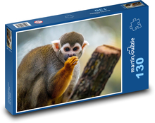 Małpy Puzzle 130 elementów - 28,7x20 cm