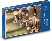 Mice - rodents Puzzle 130 pieces - 28.7 x 20 cm 