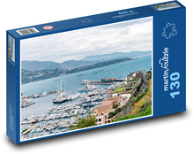 Monaco - přístav Puzzle 130 dílků - 28,7 x 20 cm