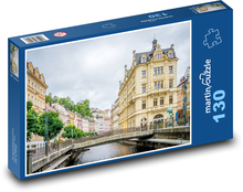 Most - řeka Puzzle 130 dílků - 28,7 x 20 cm