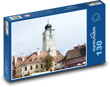 Sybin - Rumunia Puzzle 130 elementów - 28,7x20 cm