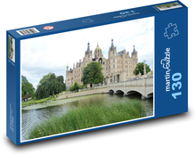 Zámek Schwerin - Německo Puzzle 130 dílků - 28,7 x 20 cm