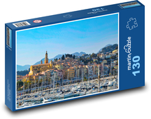Menton - Port Puzzle 130 pieces - 28.7 x 20 cm