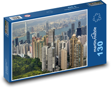 Hongkong - Chiny Puzzle 130 elementów - 28,7x20 cm