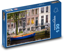 Łódź Amsterdam Puzzle 130 elementów - 28,7x20 cm