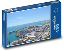 Barcelonský prístav Puzzle 130 dielikov - 28,7 x 20 cm 