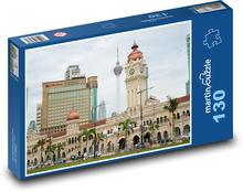 Kuala Lumpur - Malezja Puzzle 130 elementów - 28,7x20 cm