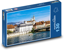Cathedral of St. Ursus - Switzerland Puzzle 130 pieces - 28.7 x 20 cm