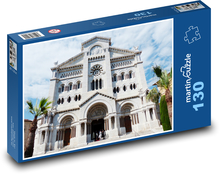 Katedrála - Notre Dame - Monako Puzzle 130 dielikov - 28,7 x 20 cm 