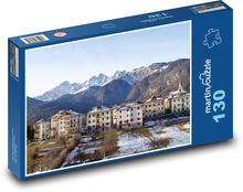 Lorenzago di Cadore - Taliansko Puzzle 130 dielikov - 28,7 x 20 cm 
