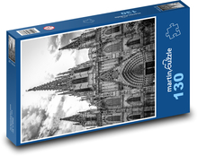 Barcelonská katedrála Puzzle 130 dielikov - 28,7 x 20 cm 