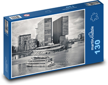 Mesto - Loď Puzzle 130 dielikov - 28,7 x 20 cm 