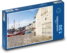 Honfleur - Francie Puzzle 130 dílků - 28,7 x 20 cm